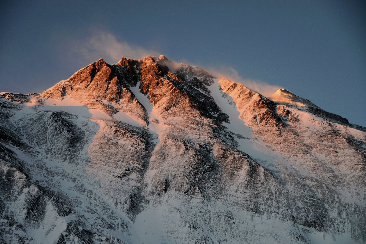 17 Sunrise On The Pinnacles And Mount Everest North Face From Mount Everest North Face Advanced Base Camp 6400m In Tibet